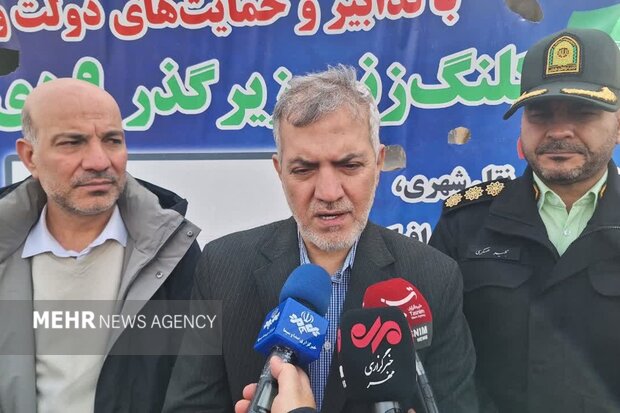 ساختمان اداری معاونت امور زیربنایی نسیم‌شهر کلنگ زنی شد