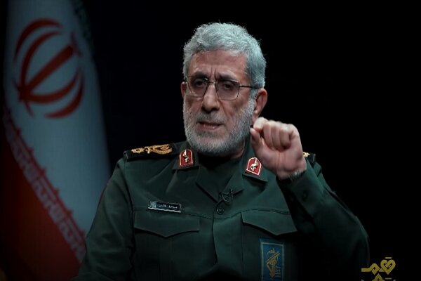 سردار قاآنی:حامیان اغتشاشگران و تروریست‌ها نتیجه جنایتشان را می‌بینند