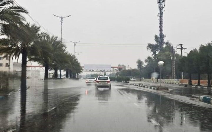 شهرهای خوزستان شاهد چه میزان بارش باران بودند