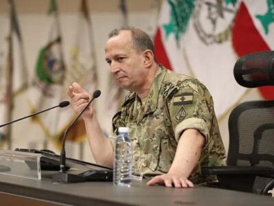 فرمانده ارتش لبنان از زمان بر بودن طرح انحصار سلاح خبر داد