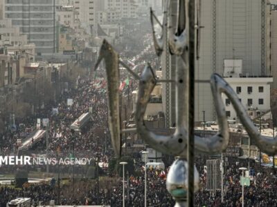 قدردانی سپاه امام رضا از مردم بصیر جهت حضور در راهپیمایی ۲۲ بهمن