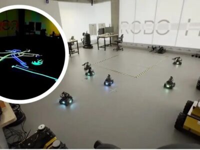 لشکر روبات ها با موسیقی اثر هنری خلق می کنند