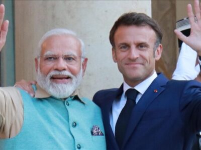 ماکرون: پاریس و دهلی‌‎نو نمی‌خواهند تسلیم هیچ نوع سلطه‌ای شوند