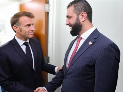 محورهای رایزنی میان ماکرون و رییس جمهور خودخوانده سوریه