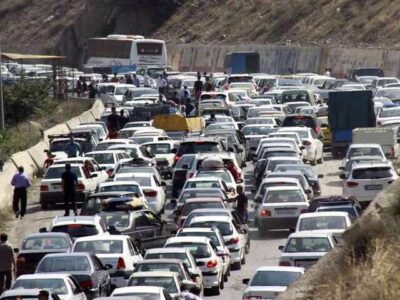 مرادی: ترافیک در محورهای خروجی گیلان نیمه سنگین است