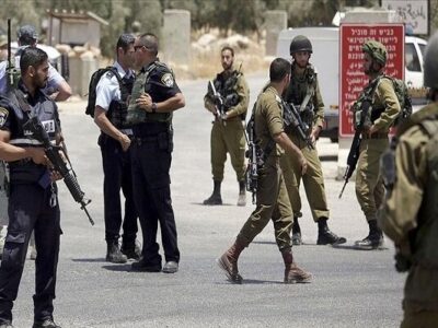 ممانعت نظامیان اسرائیلی از ورود فلسطینی ها به قدس اشغالی