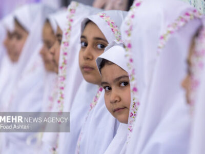 مهمانی فرشته‌ها؛ جشن تکلیف ۱۵۰۰ دختر ورامینی برگزار شد