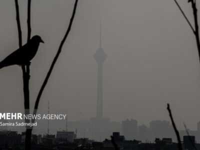 هوای تهران آلوده است