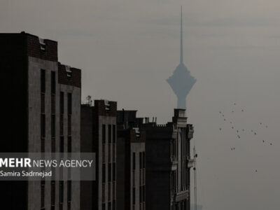 هوای تهران در وضعیت نارنجی و ناسالم است