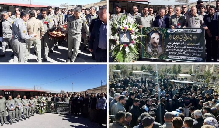 وداع با حافظ طبیعت در قروه؛محیطبان کردستانی در حین مأموریت آسمانی شد