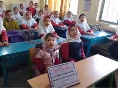 پویش «زندگی با آیه ها» در مدرسه دخترانه شهید اصغرزاده ارومیه