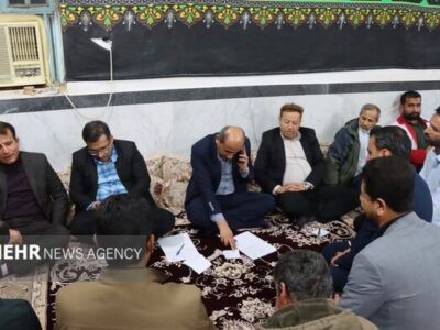 کاروان فجر به روستای دهداری سفر کرد