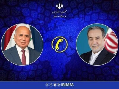 گفتگوی تلفنی وزرای امور خارجه ایران و عراق 