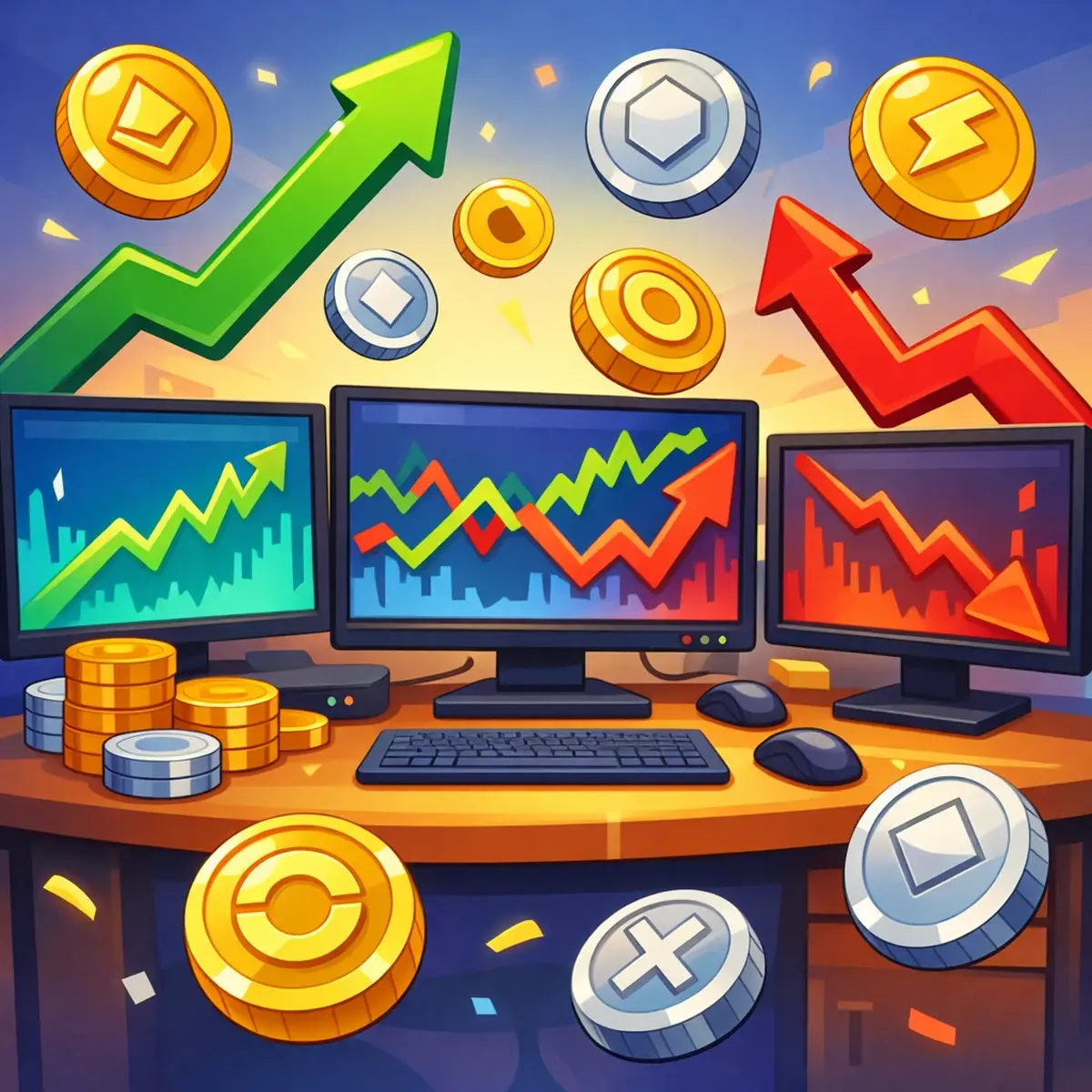 بازار کریپتو زیر ذره‌بین؛ کدام رمزارزها در ۲۴ ساعت گذشته رشد کردند؟