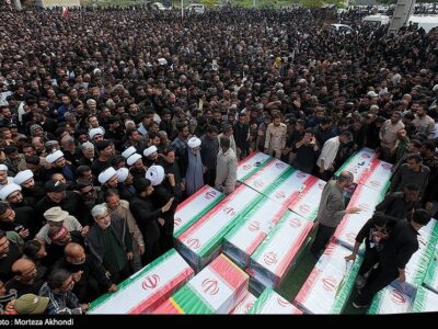 عطر گیسوان دختران شهید، آتش داد بر خرمن بیداد خواهد شد