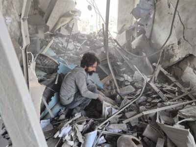 موشکی که آموزشگاه موسیقی با سازها و خاطره‌هایش را هدف گرفت