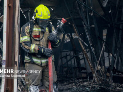 آتش‌سوزی و انفجار در منزل مسکونی پیشوا با ۲ مصدوم