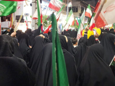 اجتماع پرشور مردم بابل در شب پنجاه و پنجم