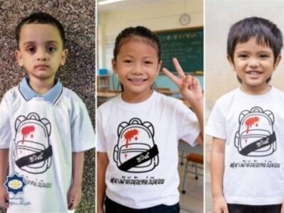 اجرای پویش فرهنگی به یاد  دانش آموزان شهید میناب در تایلند