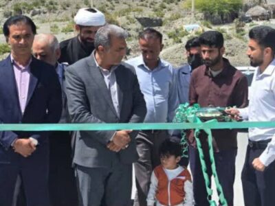 افتتاح طرح هادی روستای «خمینی‌شهر» در بشاگرد با اعتبار ۴۲ میلیارد ریال