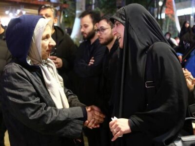 باغ فردوس میزبان فرزندان حاج قاسم سلیمانی شد