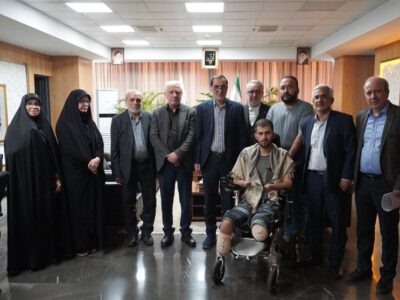 حسین در یک روز هم دست و پایش را از دست داد، هم پدر شد