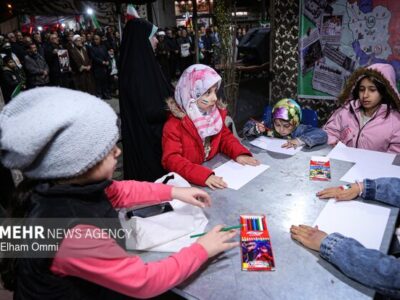 حفظ محیط زیست همگام با حضور مردمی در تجمعات خیابانی