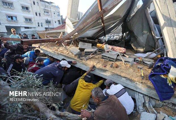 حمله هوایی رژیم اسرائیل به شمال غزه، ۵ شهید برجای گذاشت