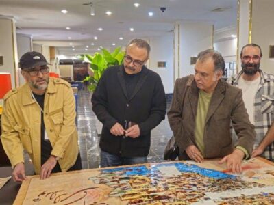 دیدار صمیمانه هنرمندان با کودکان آسیب دیده از جنگ