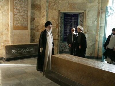 ذکر جمیل سعدی در کلام رهبر شهید+فیلم