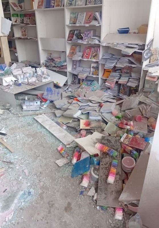 زخم جنگ بر پیکر یار مهربان کتاب , کتابفروشی , جنگ , آمریکا , رژیم صهیونیستی (اسرائیل) ,