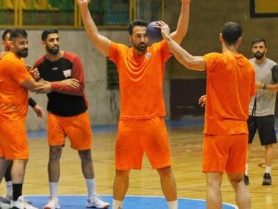 شروع تمرینات هندبالیست‌ های مس کرمان پس از ۵۶ روز تعطیلی