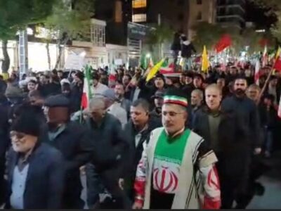 شعار شهرکردی‌ها در سالروز تشکیل سپاه پاسداران؛ ما هم سپاهی هستیم