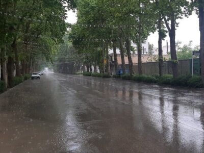هشدار سطح زرد هواشناسی برای استان زنجان صادر شد