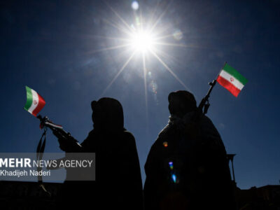 چابکسر میزبان رژه‌ای باشکوه از بانوان جان فدا