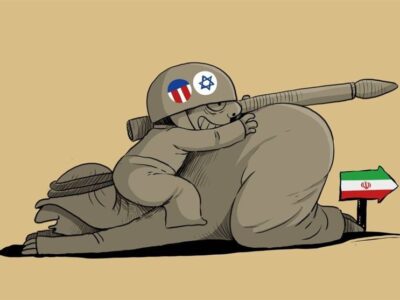کاریکاتور علیه جنگ روایت‌ها؛ جهان از نگاه کمال شرف