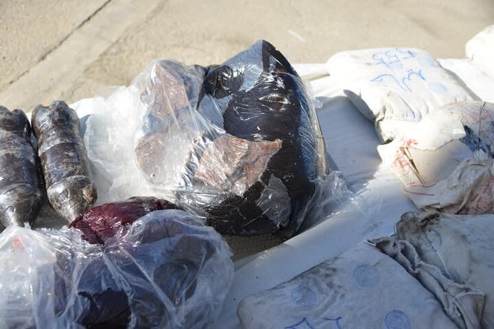 کشف ۲۶۰ کیلوگرم تریاک در عملیات مشترک پلیس هرمزگان