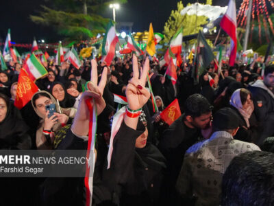 آیین وداع با شهید گمنام در آمل