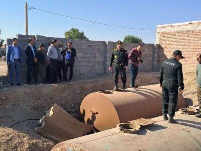 انهدام شبکه سرقت سوخت از خط لوله اصلی انتقال سوخت در هرمزگان