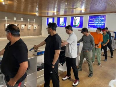 اولین مسابقات آزاد استانی تفنگ و تپانچه بادی در مازندران برگزار شد