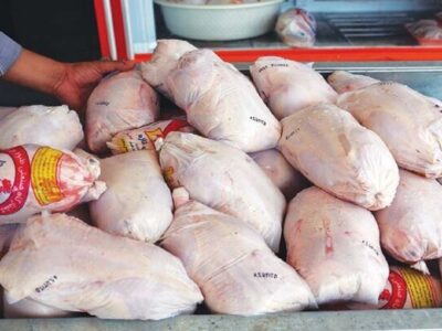بازار عرضه گوشت مرغ بروجرد در ثبات نسبی است