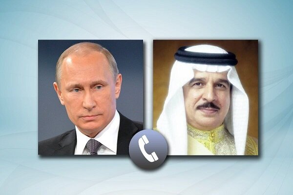 تاکید پوتین و پادشاه بحرین بر لزوم حل دیپلماتیک بحران در منطقه