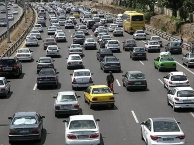 ترافیک سنگین در آزادراه‌های تهران-کرج و ساوه-تهران