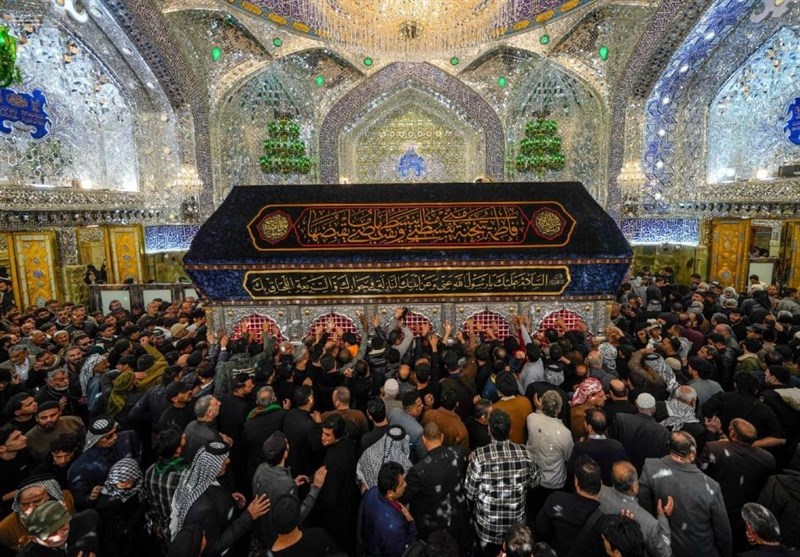 تشرف خانواده شهدای میناب به حرم امام علی(ع)