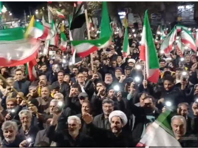 تصاویری از حماسه پرشور مردم ارومیه در شب های اقتدار ملی