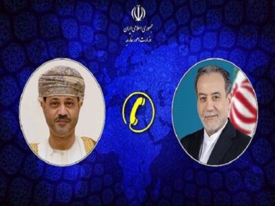 تماس تلفنی وزرای امور خارجه ایران و عمان درباره خاتمه جنگ