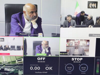 حضور گسترده نمایندگان در جلسه مجازی مجلس؛ خانه ملت بر مدار نظارت