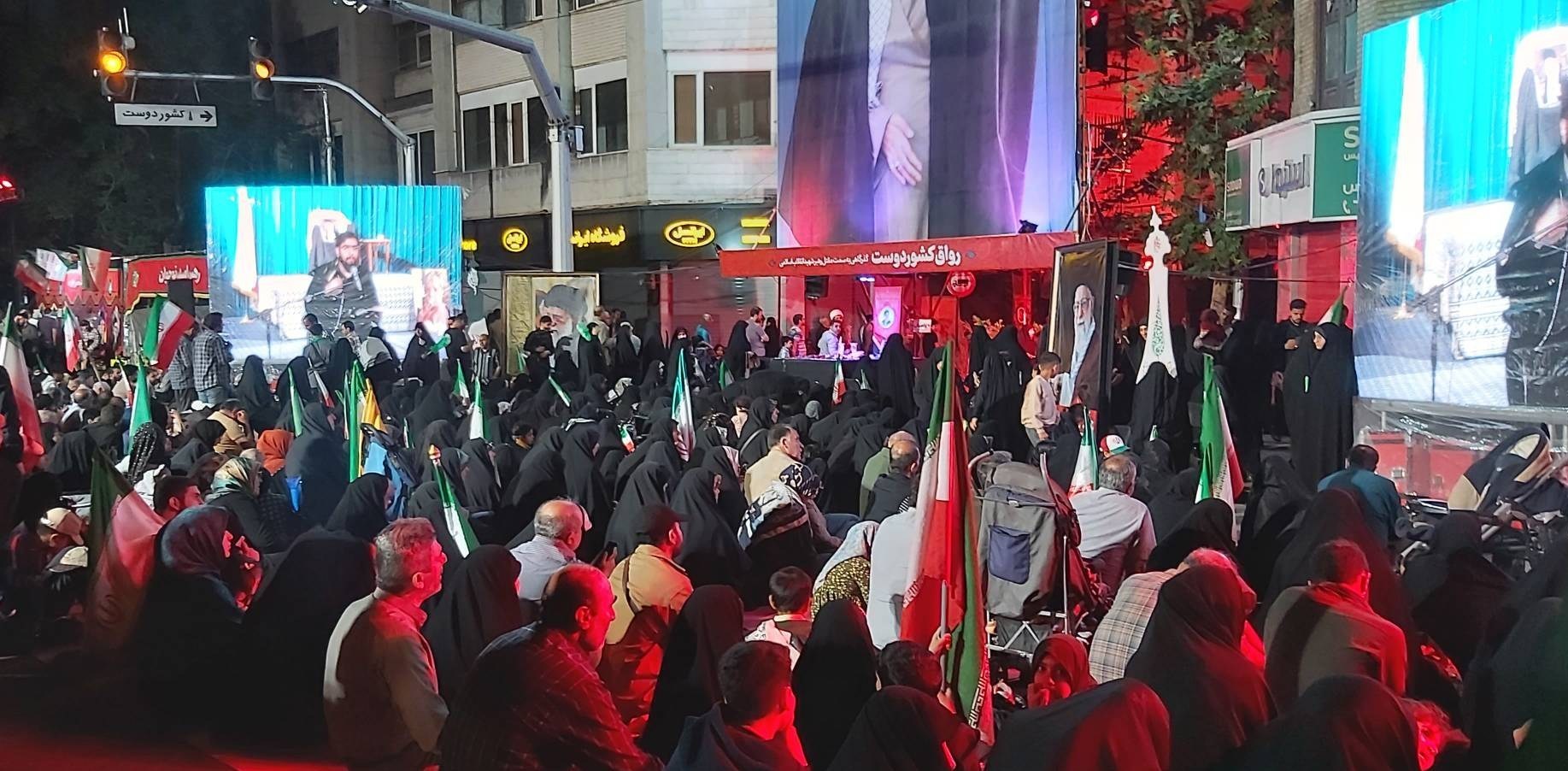 خیابان کشوردوست؛ حرمی به وسعت دلتنگی ایران پهناور شهید امام خامنه ای (ره) , جنگ آمریکا و رژیم صهیونیستی علیه ایران , رهبر کشوردوست ,