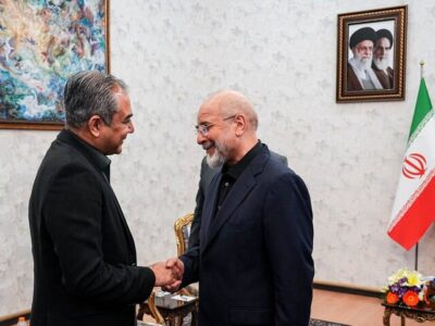 دیدار وزیر کشور پاکستان با قالیباف