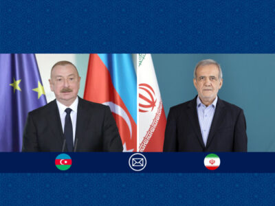 رئیس جمهور روز ملی جمهوری آذربایجان را به «الهام علی‌اف» تبریک گفت
